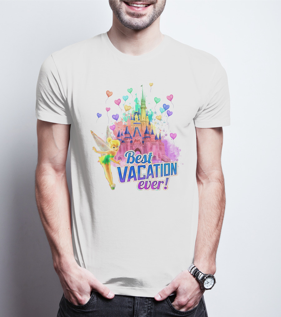 Tinkerbell Best Vacation Ever T-Shirt