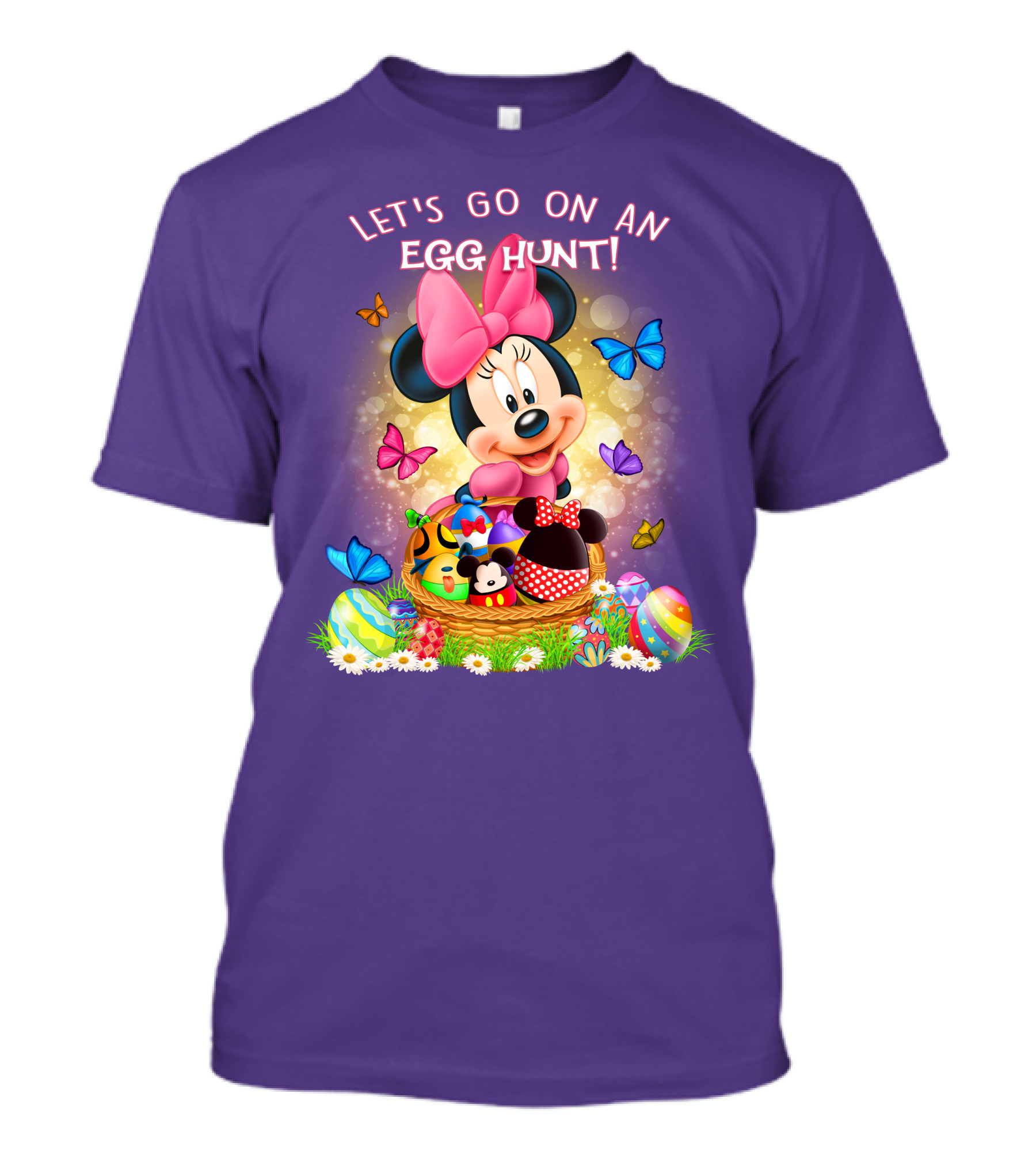 Let's Go On An Egg Hunt Minnie T-Shirt