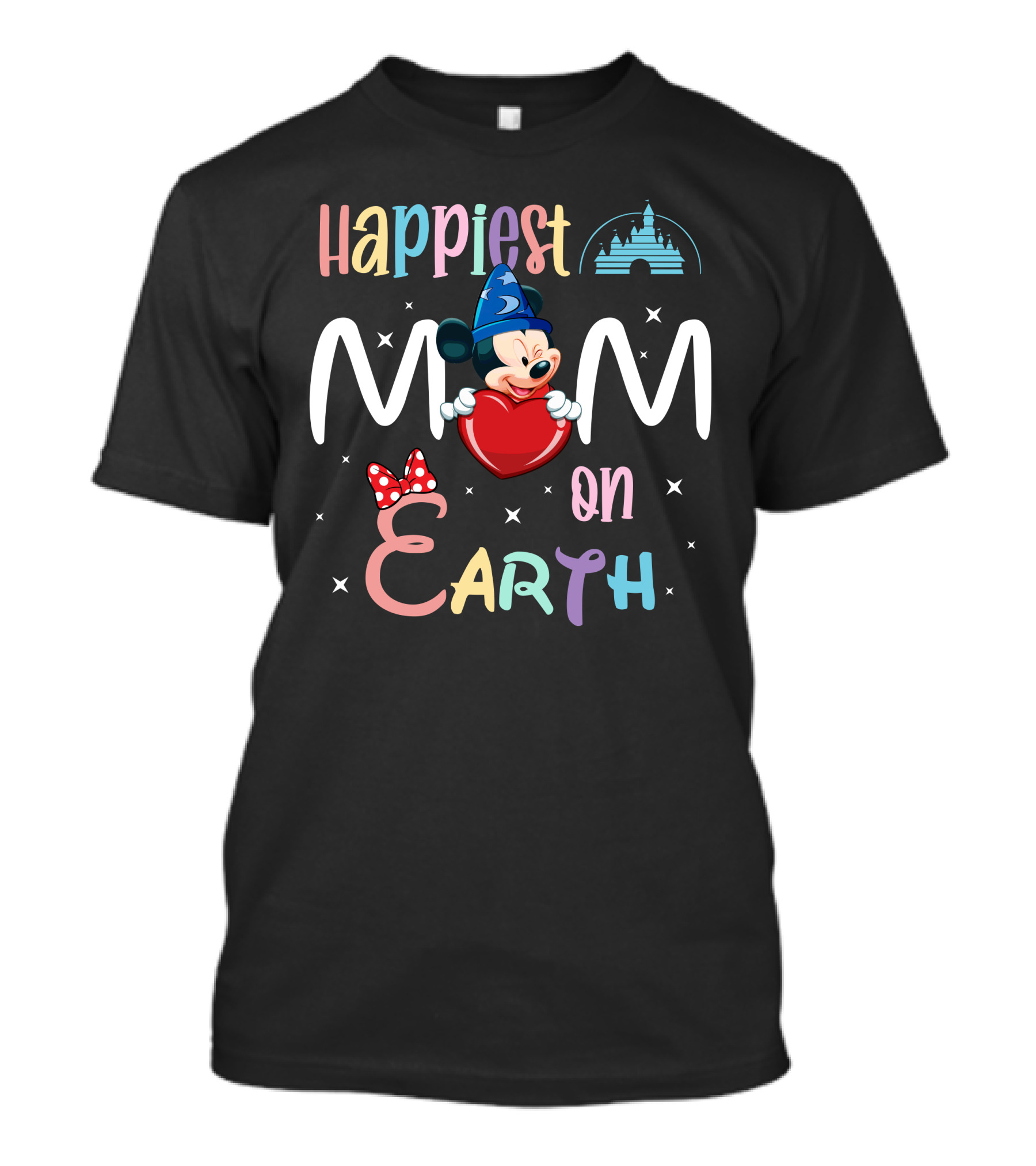 Happiest Mom On Earth Mickey Fantasia T-Shirt