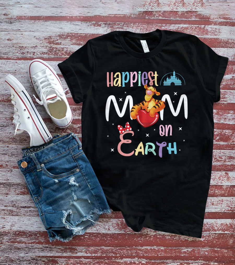 Happiest Mom On Earth Tigger Disney T-Shirt