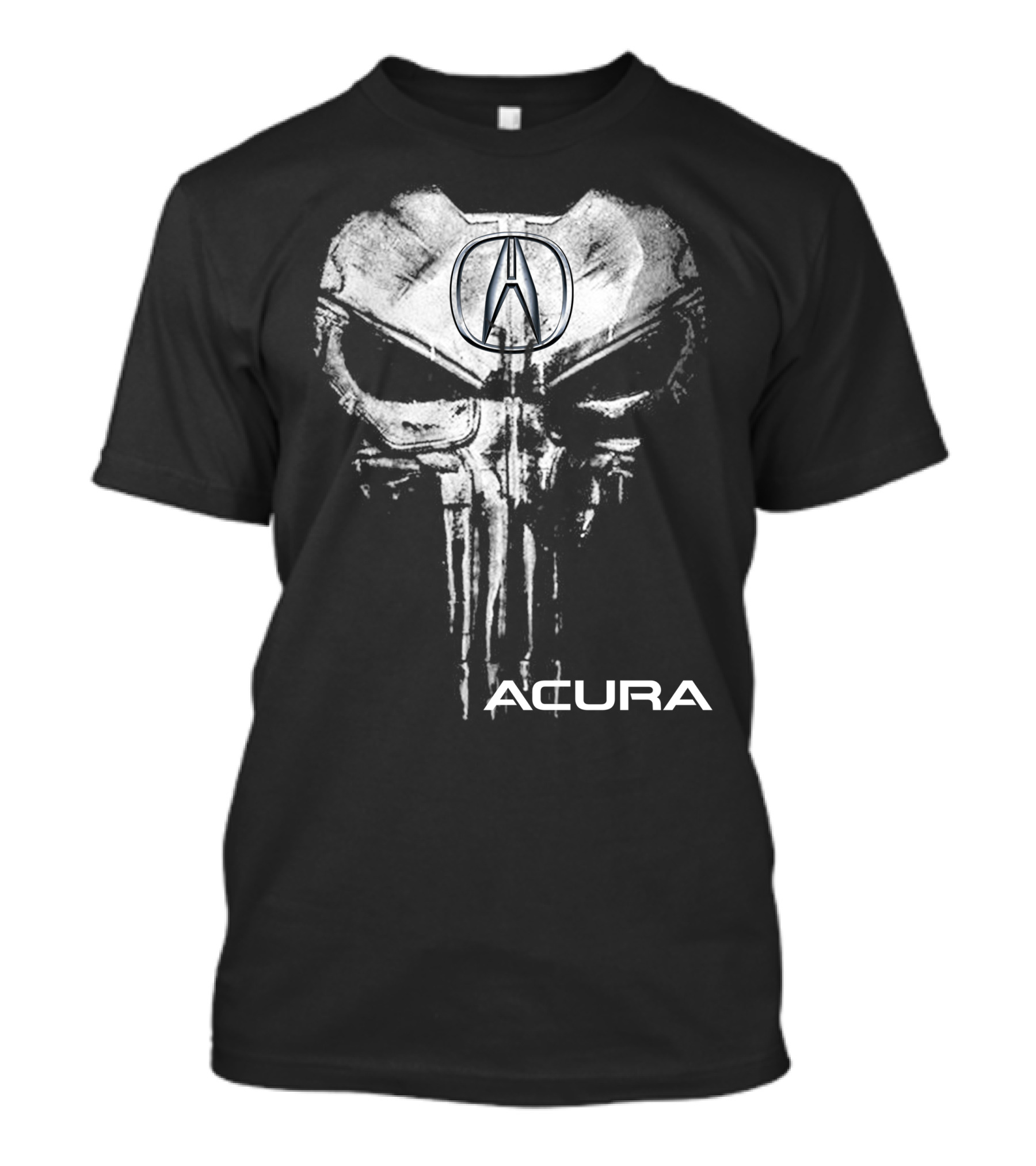 ACURA PUNISHER Skull Logo Fusion T-Shirt