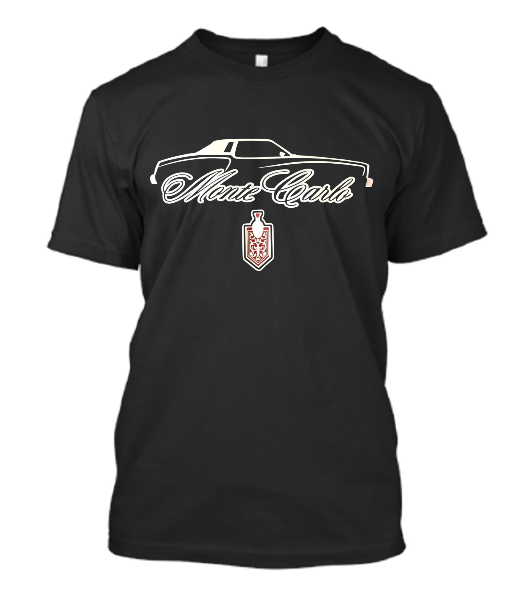 Monte Carlo Classic Car Emblem T-Shirt
