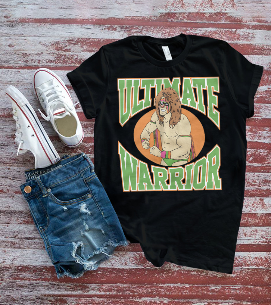 Ultimate Warrior Vintage Wrestling Icon T-Shirt