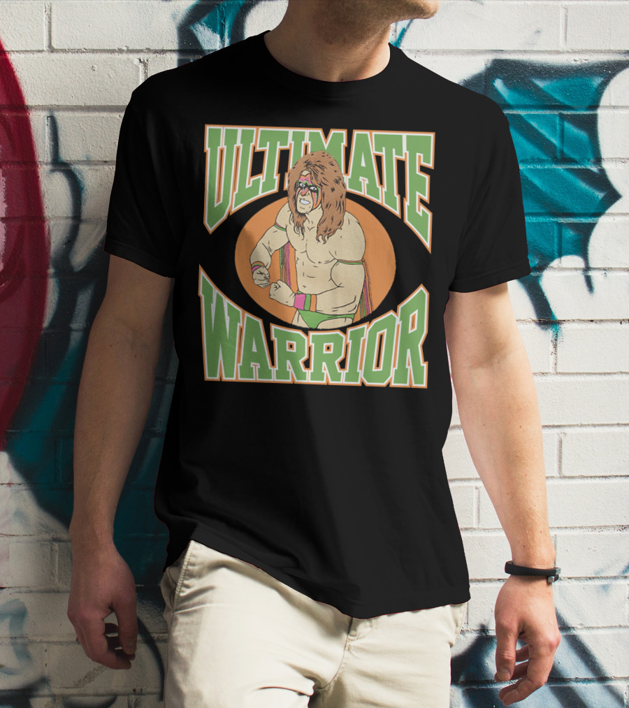 Ultimate Warrior Vintage Wrestling Icon T-Shirt