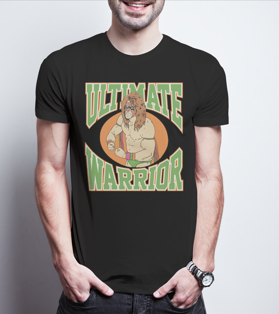 Ultimate Warrior Vintage Wrestling Icon T-Shirt