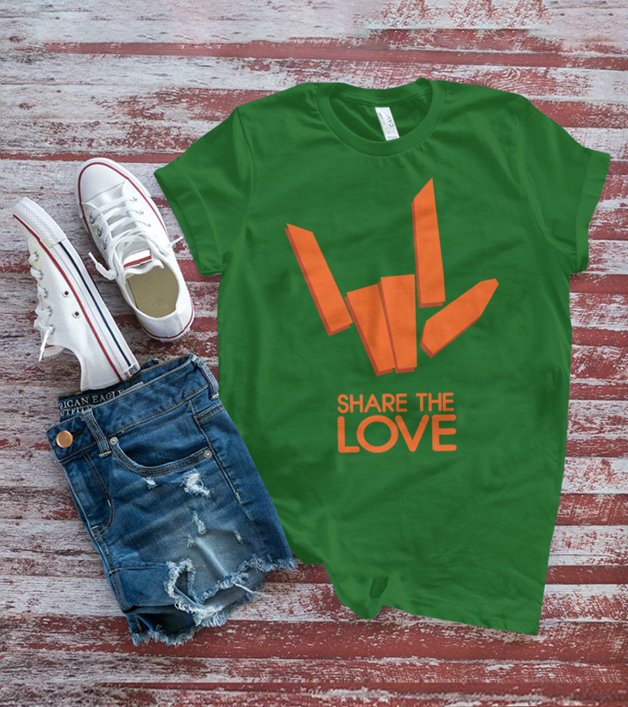 SHARE THE LOVE Stephen Sharer Merch T-Shirt