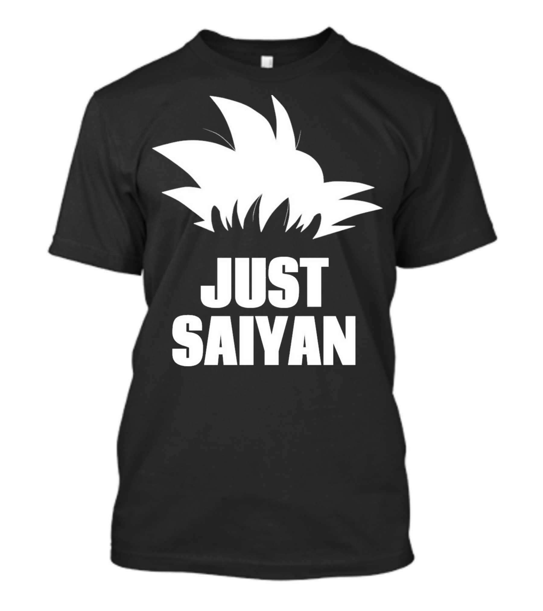 Just Saiyan Dragon Ball Z Super Saiyan Hair T-Shirt