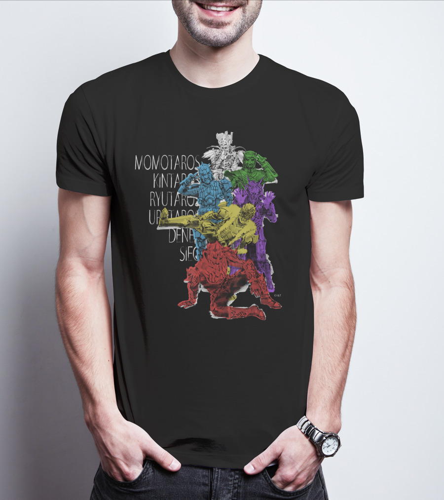 Momotaros Kintaros Ryutaros Urataros Deneb Sieg Imagin Designed By Yoshito Sugawara T-Shirt