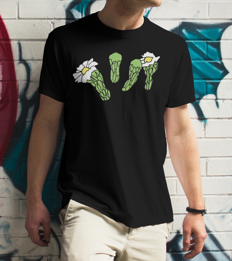 Algernon Cadwallader A. Cadwallader Saguaro Cactus Flowers T-Shirt