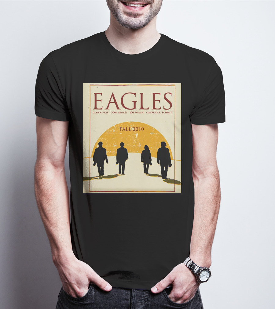 Eagles Fall 2010 Glenn Frey Don Henley Joe Walsh Timothy B. Schmit T-Shirt