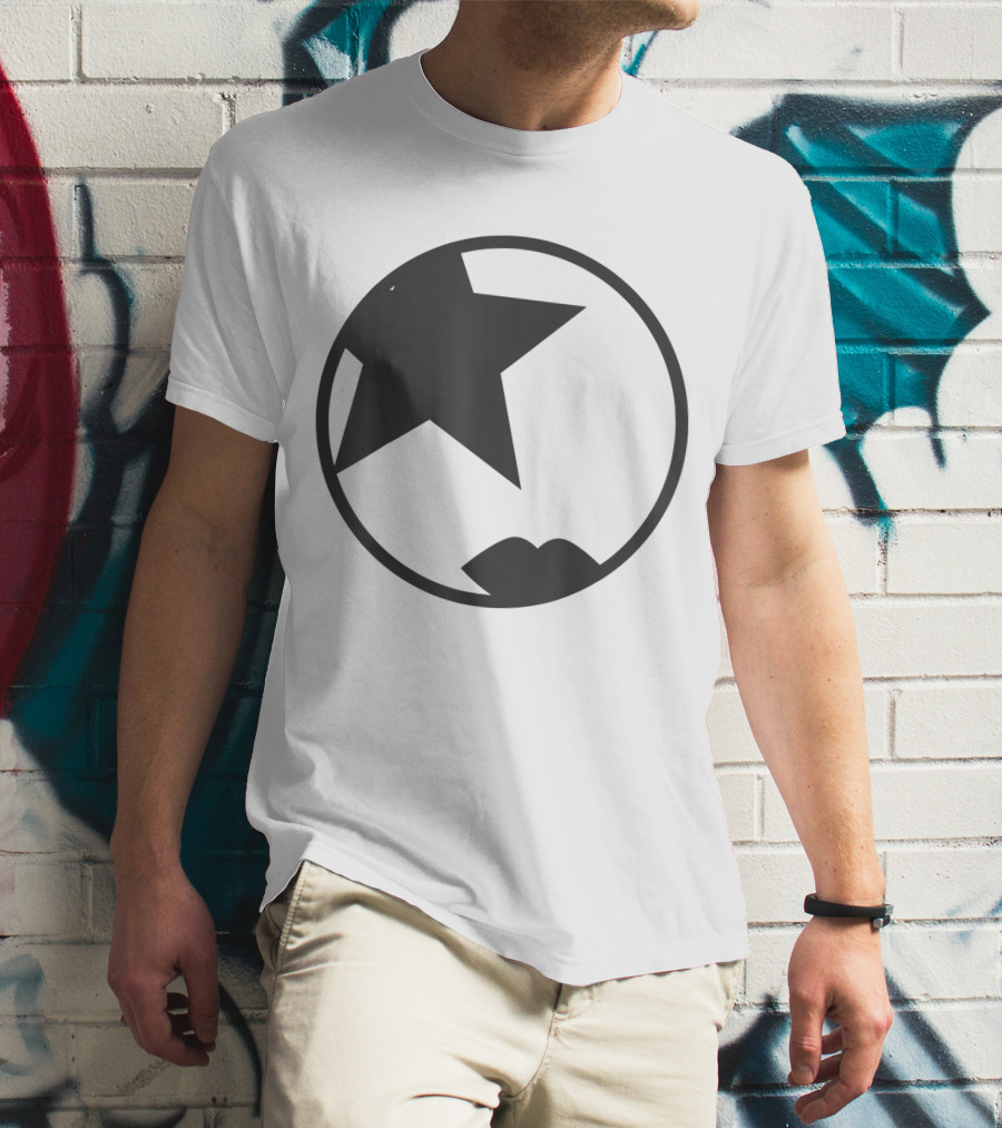 KISS Starchild Star Lips Circle T-Shirt