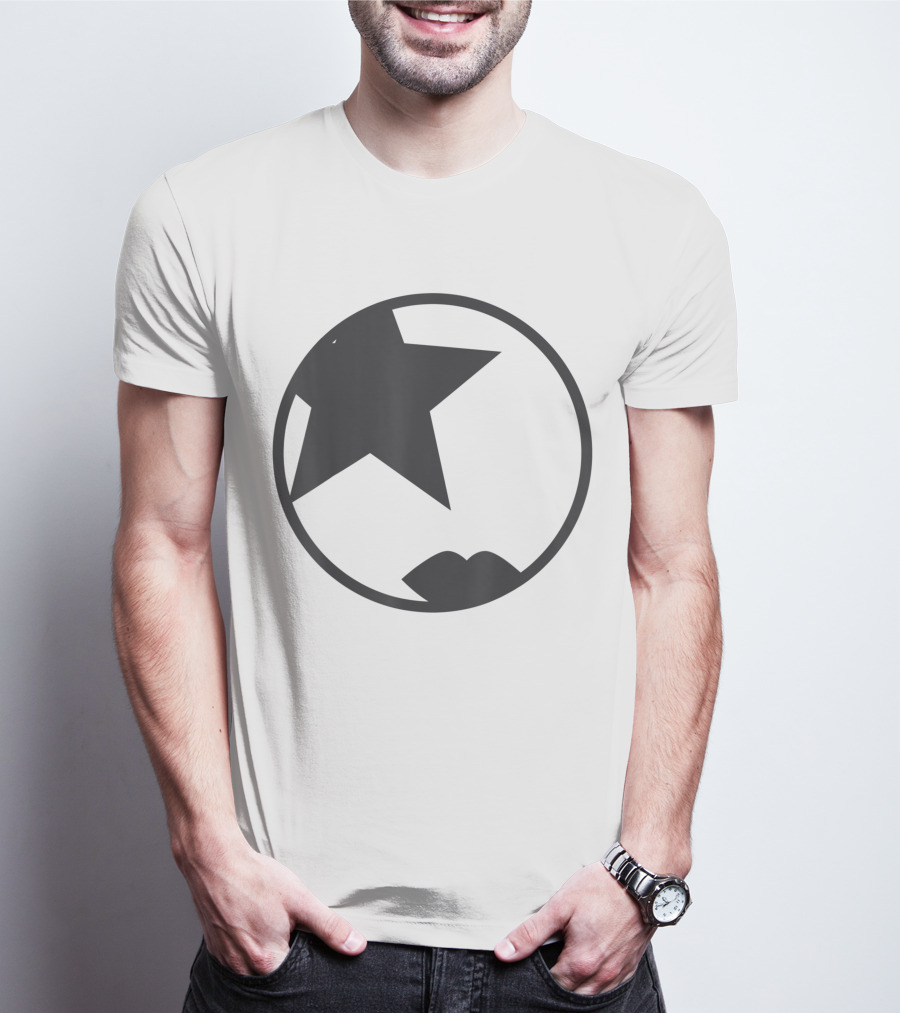 KISS Starchild Star Lips Circle T-Shirt
