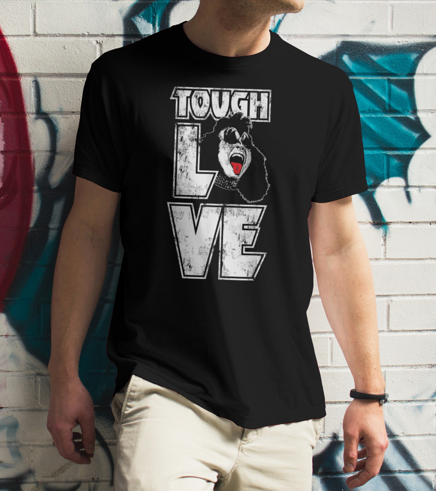 Tough Love Gene KISS Rock Iconic T-Shirt