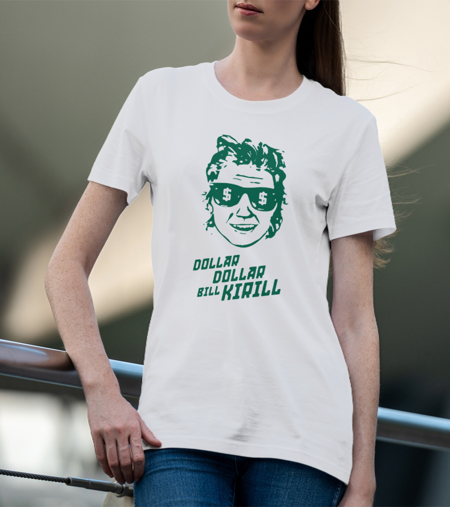 Dollar Dollar Bill Kirill Sunglasses Icon With Dollar Signs T-Shirt