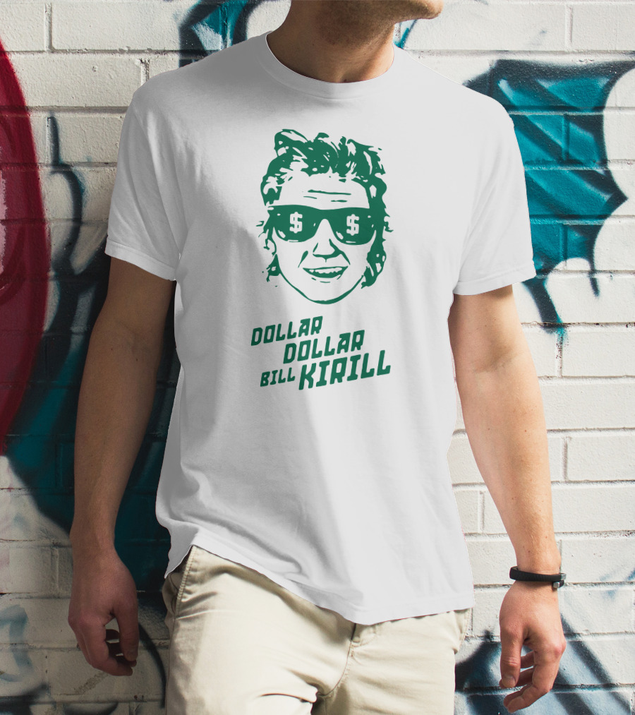 Dollar Dollar Bill Kirill Sunglasses Icon With Dollar Signs T-Shirt