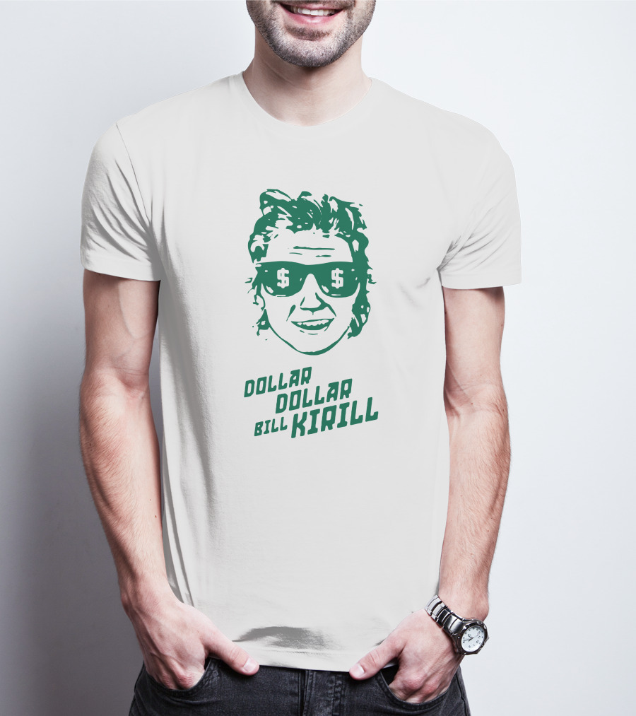 Dollar Dollar Bill Kirill Sunglasses Icon With Dollar Signs T-Shirt
