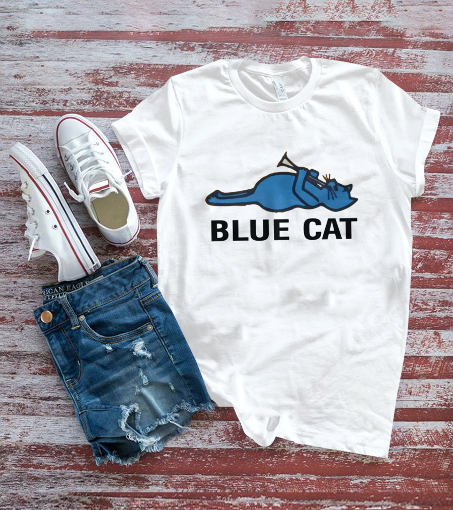 Blue Cat Records 60s Soul R&B Jazz Trombone Vintage T-Shirt
