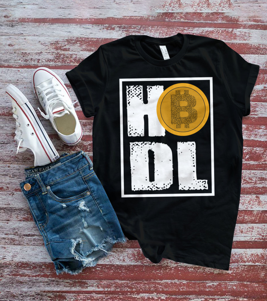 Bitcoin BTC Crypto HODL Coin Currency T-Shirt
