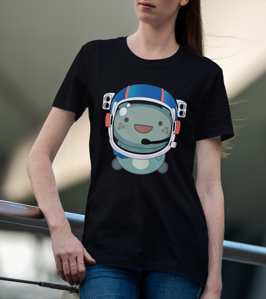 Funny Cat Astronaut Helmet Outer Space Cat Lover Spacex T-Shirt