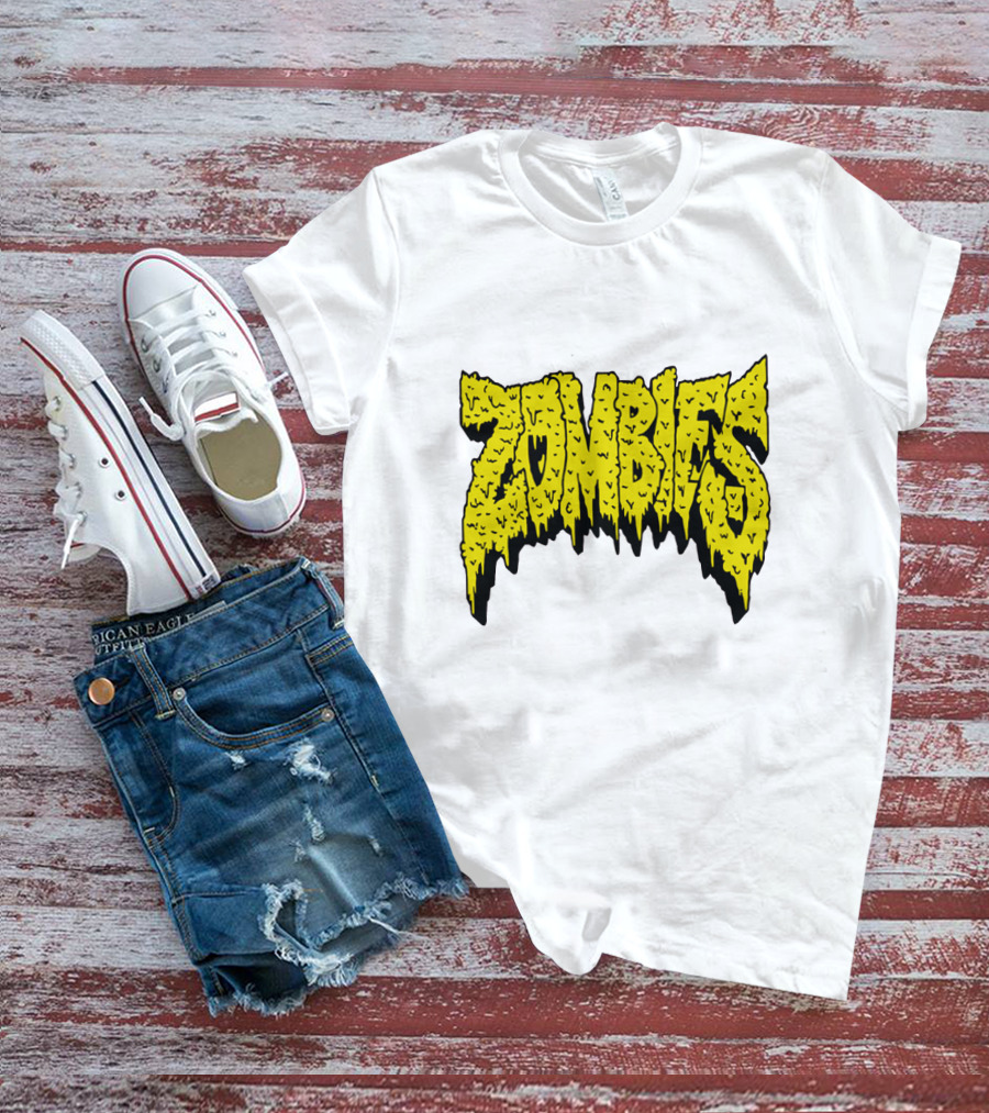Flatbush Zombies Iconic Yellow Gooey Text T-Shirt