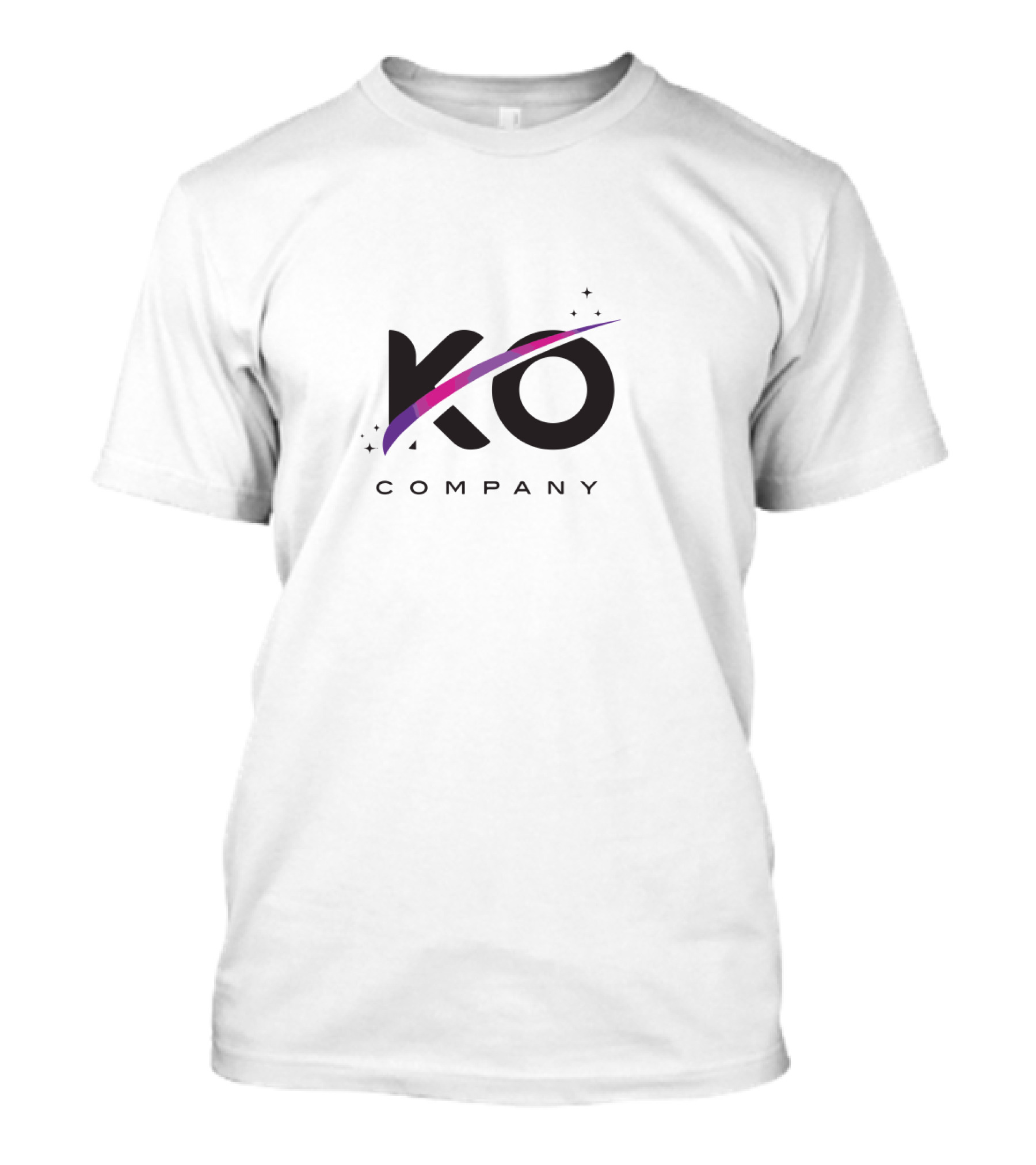 KO Company Logo With Cosmic Streak T-Shirt