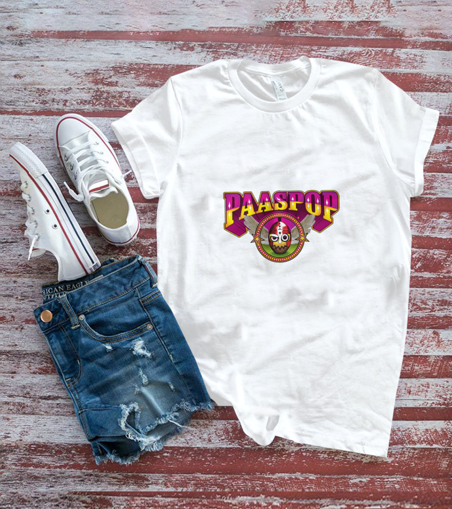 PAASPOP Owl Wings Festival Badge T-Shirt