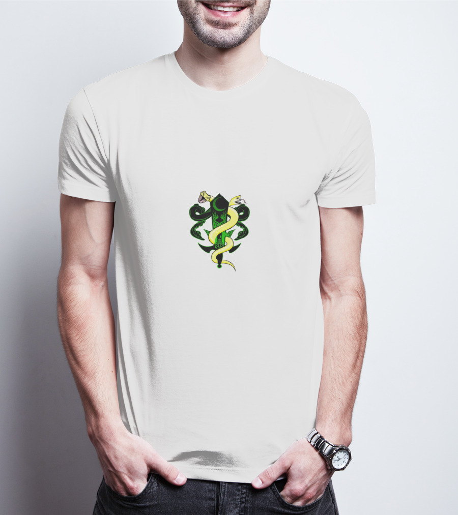 Thomas Sanders Sanders Sides Green Snake Crest T-Shirt