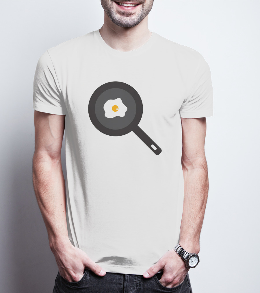 Pan With Fried Egg Cooking T-Shirt