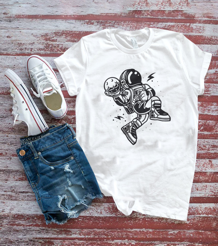 Billionaire Boys Club Astronaut Basketball Dunk T-Shirt