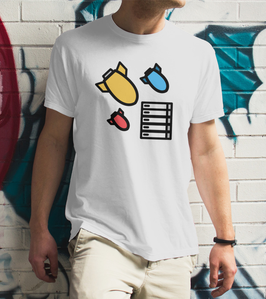 DDOS Attacks Bombarding Server Iconic T-Shirt