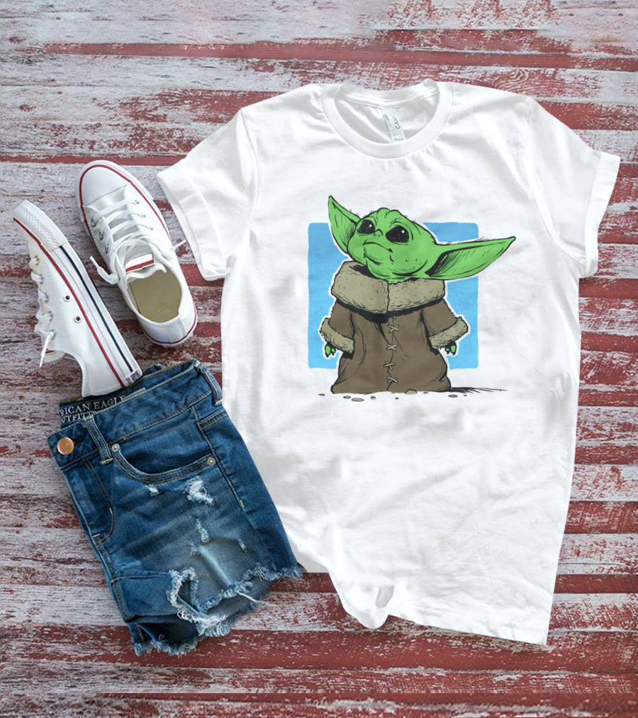 Grogu Cute Creature From Star Wars The Mandalorian T-Shirt