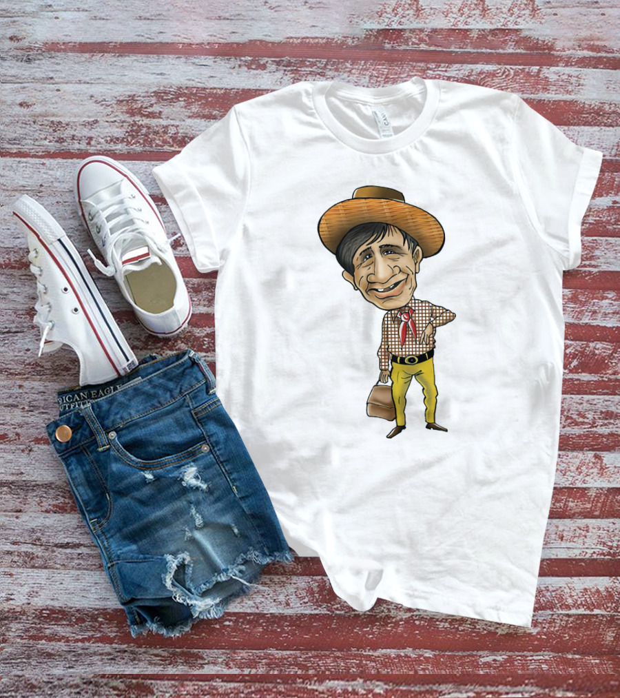 Dev Anand Caricature Cowboy T-Shirt