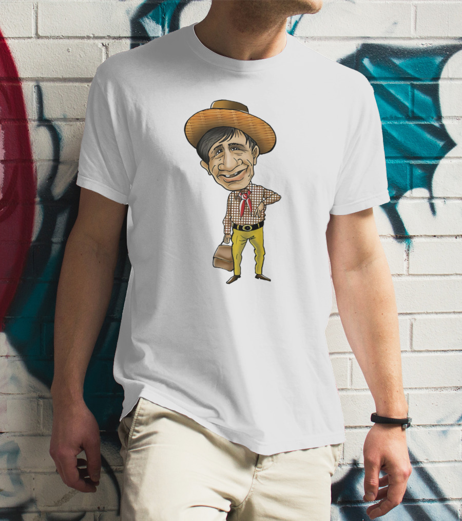 Dev Anand Caricature Cowboy T-Shirt
