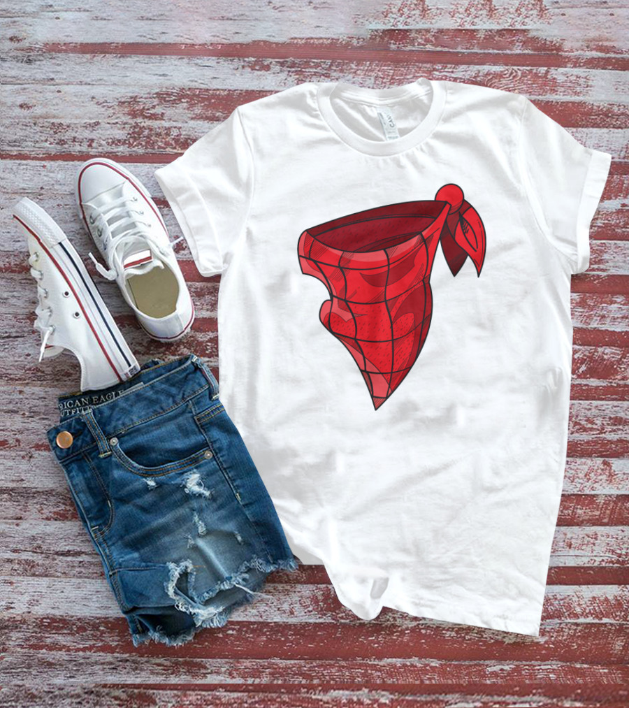 Bandana Paisley Red Scarf T-Shirt