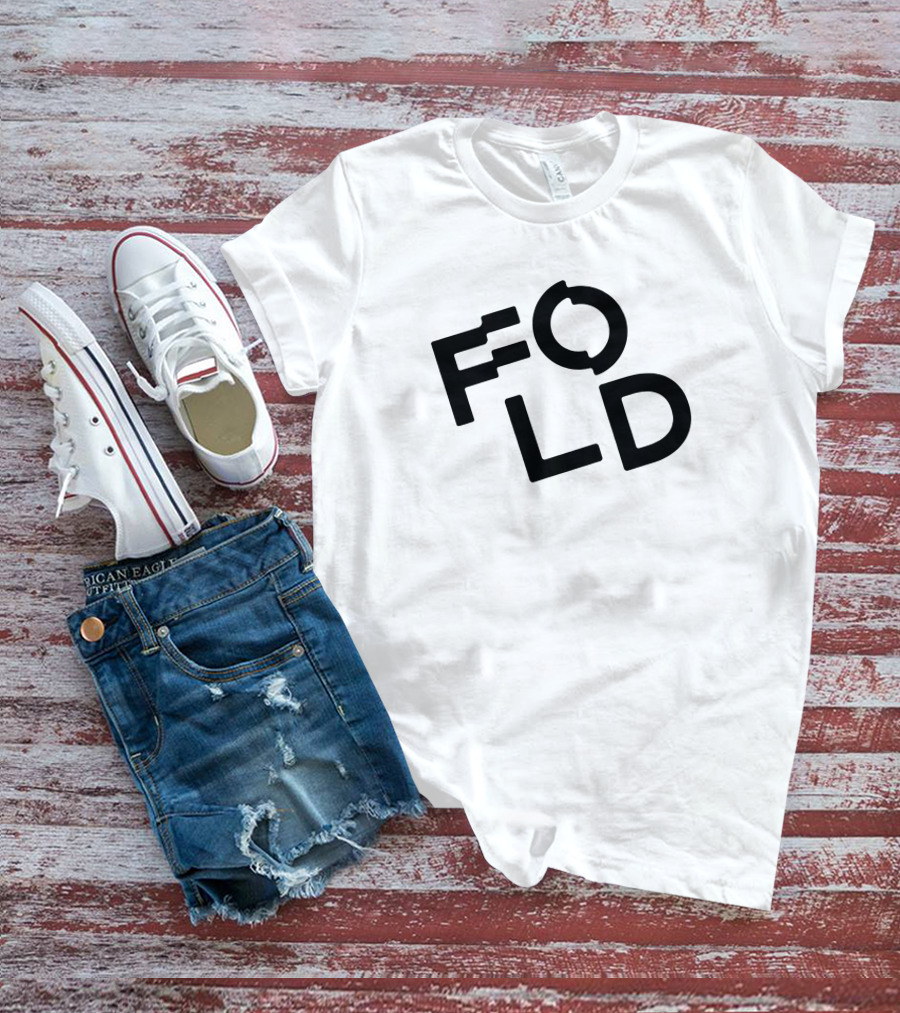 Folding Guide Optical Illusion T-Shirt