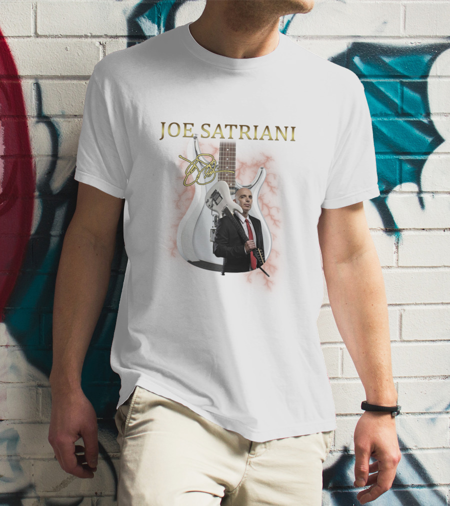 Joe Satriani Signature Guitar With Electric Lightning T-Shirt