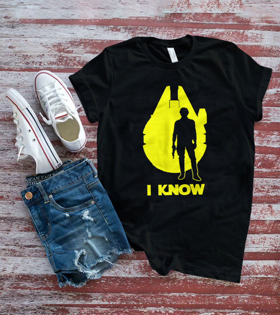 Starwar Couple I Know Millennium T-Shirt