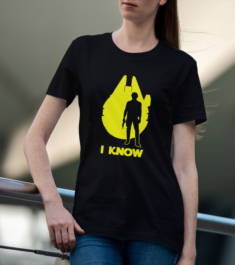 Starwar Couple I Know Millennium T-Shirt