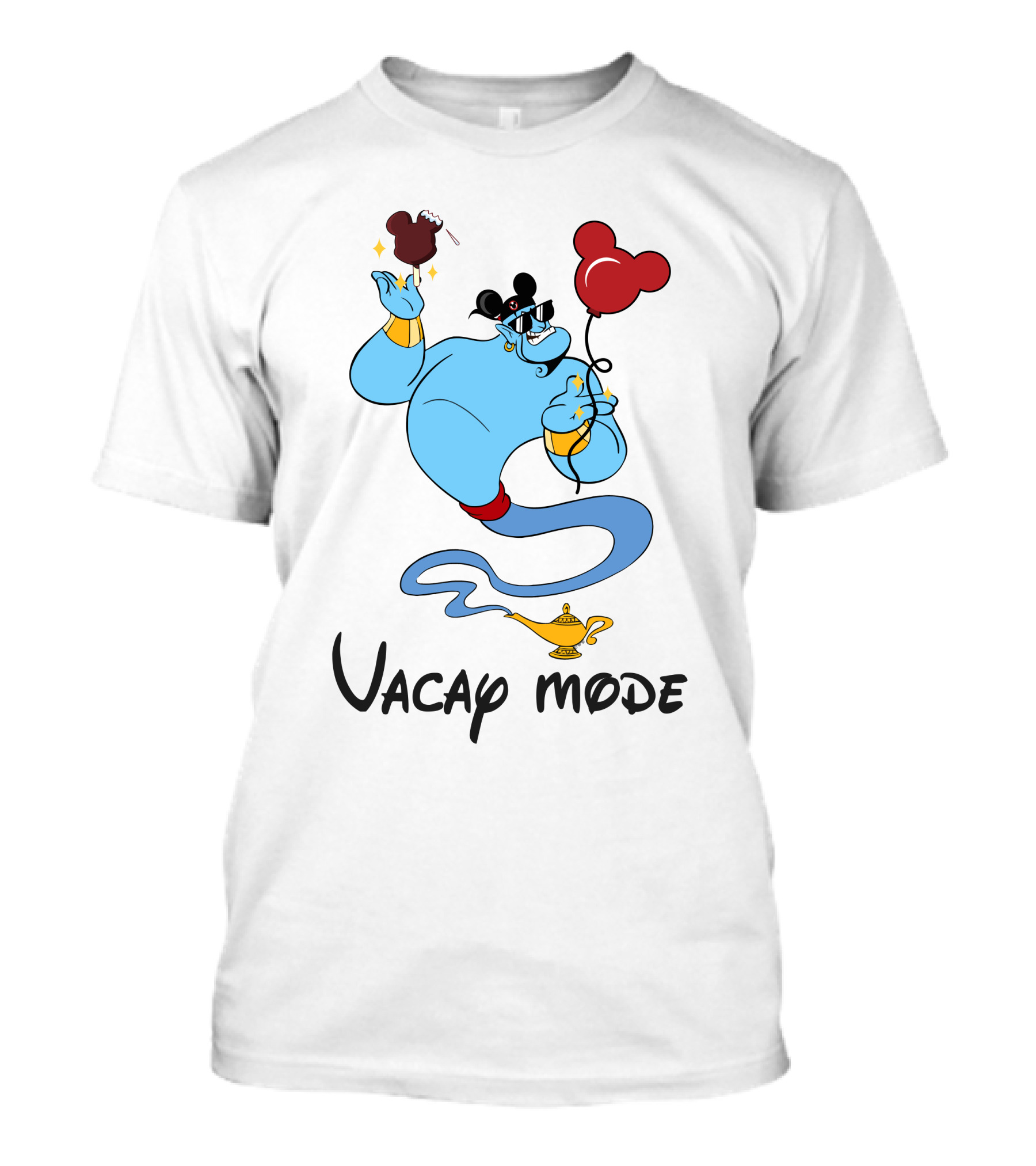 Aladin Genie Vacay Mode T-Shirt