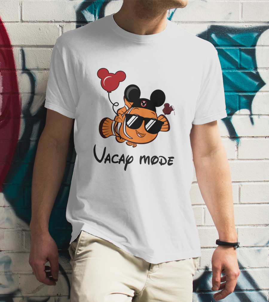 Nemo Vacay Mode Mouse Ears Balloon T-Shirt