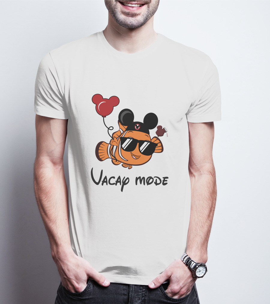 Nemo Vacay Mode Mouse Ears Balloon T-Shirt