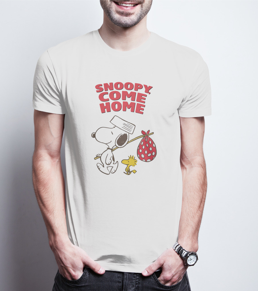 Snoopy Come Home Peanuts Vintage Cartoon T-Shirt