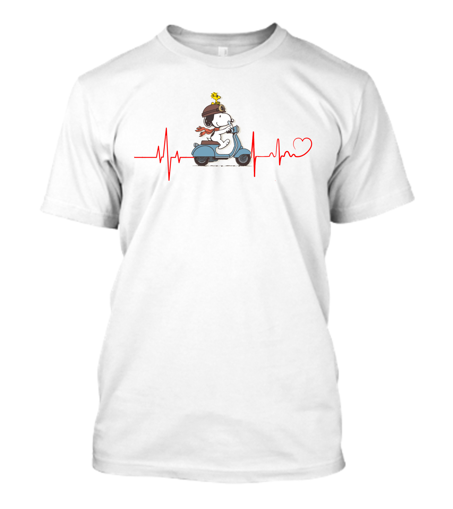 PN SCT Snoopy Scooter Heartbeat T-Shirt