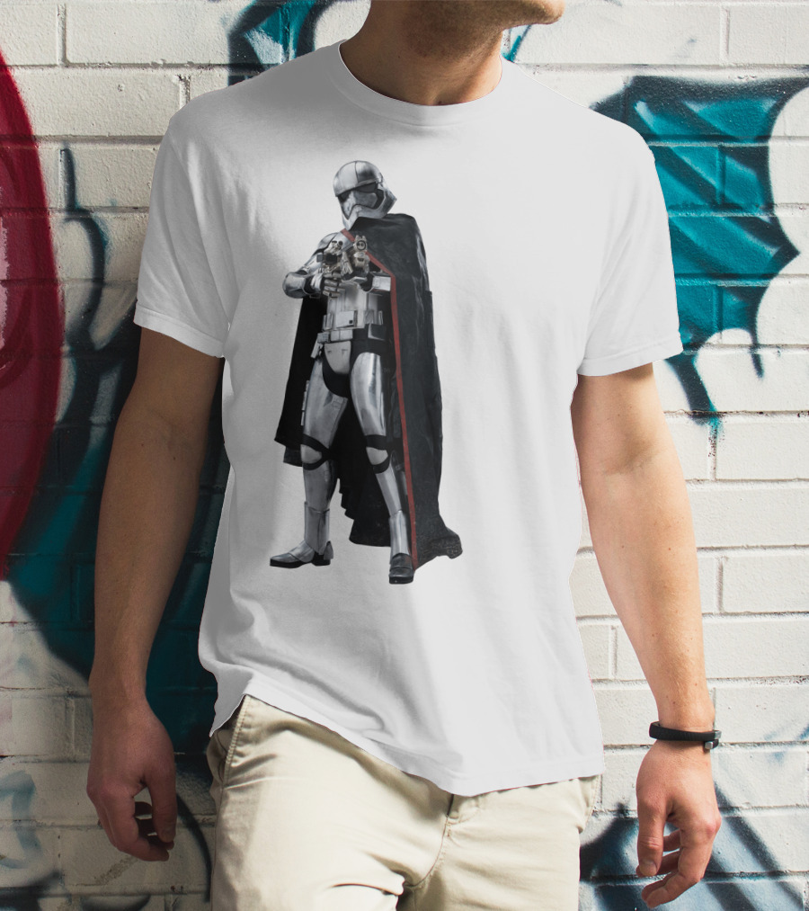 Star Wars Captain Phasma Armor Cloaked T-Shirt