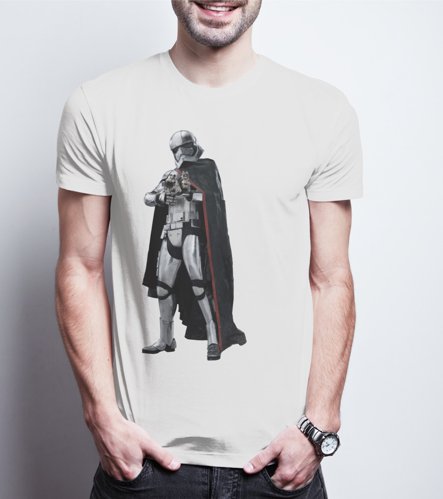 Star Wars Captain Phasma Armor Cloaked T-Shirt