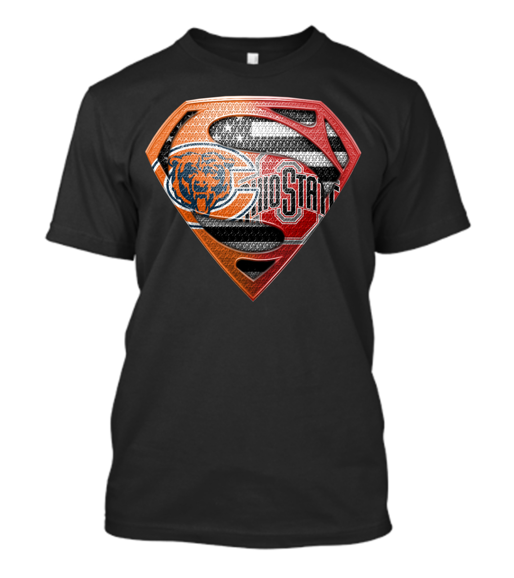 Chicago Bears Ohio State Superman T-Shirt