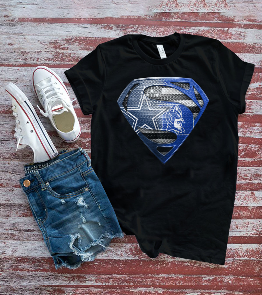Superman Blue Star Wolf T-Shirt