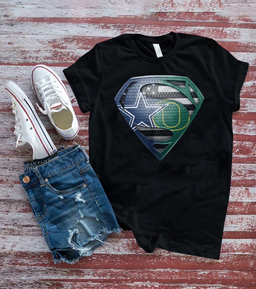 Dallas Oregon Superman Logo Sspus191 T-Shirt