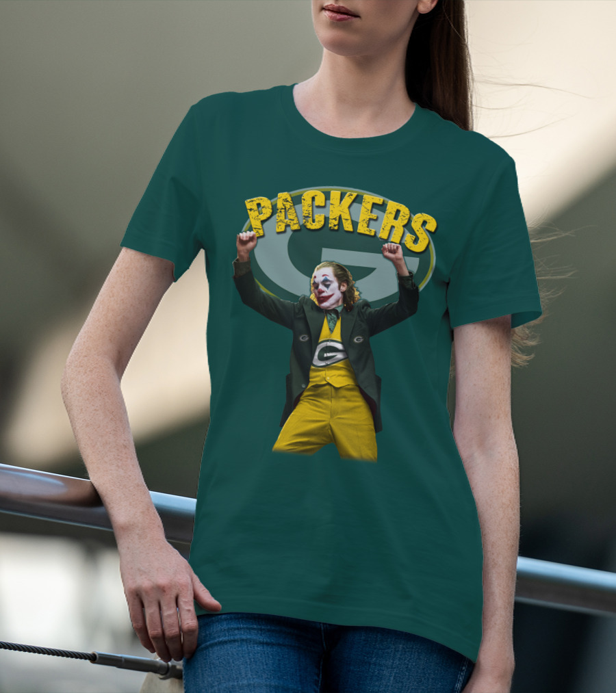 Packers Joker Fusion With Green Bay T-Shirt