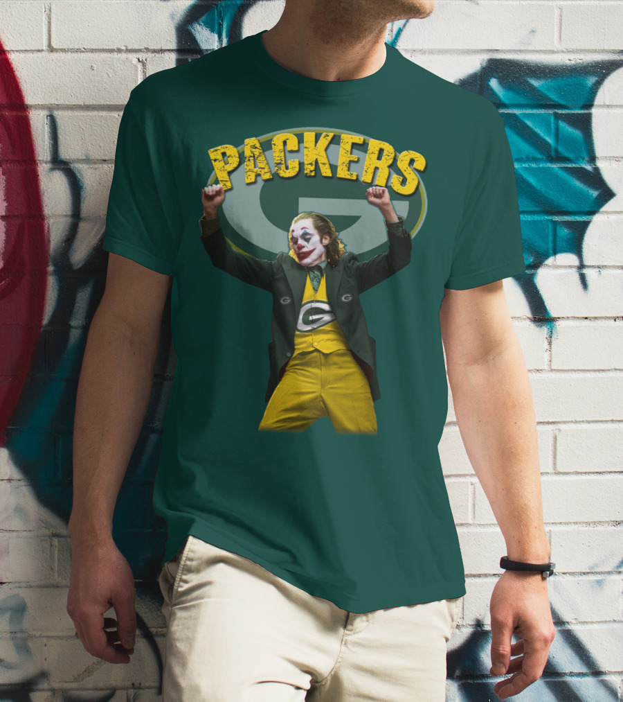 Packers Joker Fusion With Green Bay T-Shirt